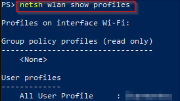 view-wireless-profile-pw-information-using-powershell-or-cmd